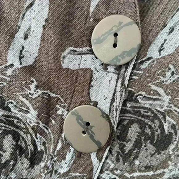 Habitat Clothes to Live In Linen Blend Tunic Top - Picture 8 of 8